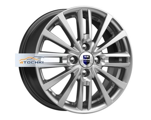 Диски Кик 6x15/4x100 ET48 D54,1 Модена-оригинал (КС747) Сильвер SK