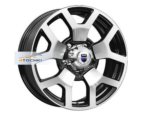 Диски Кик 7x18/5x139,7 ET35 D108,5 Намиб (КС775) Алмаз черный