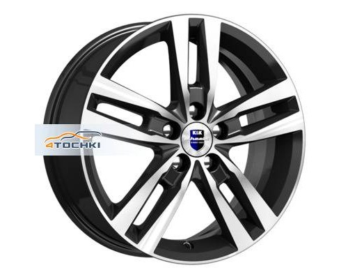 Диски K&K 6,5x16/5x114,3 ET40 D66,1 Rassvet-оригинал (КС868) Алмаз черный SK