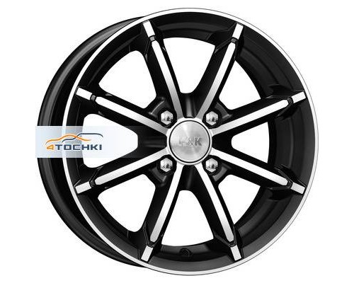 Диски K&K 6x14/4x100 ET30 D67,1 Sportline (КС603) Алмаз черный