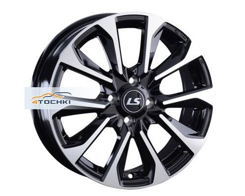 Диски LS 6x16/5x114,3 ET43 D67,1 1006 BKF (конус)