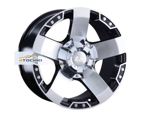 Диски LS 9x17/5x150 ET30 D110,1 872 BKF (конус, Колпак+лого)
