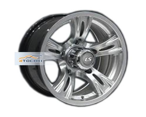 Диски LS 7x15/5x139,7 ET-10 D108,5 883 BKL (конус, Колпак+лого)