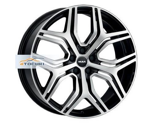 Диски MAK 8,5x20/5x112 ET29 D66,6 Stardom Black mirror