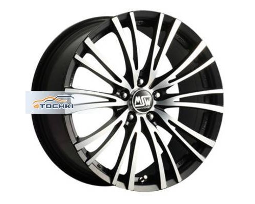 Диски MSW 8x19/5x112 ET48 D73,1 20/5 Matt Black Full Polished