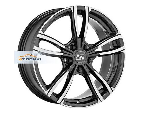 Диски MSW 9x19/5x112 ET44 D73 73 Gloss Dark Grey