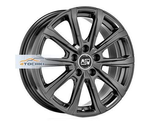 Диски MSW 7x17/5x112 ET40 D57,06 79 Gloss Dark Grey