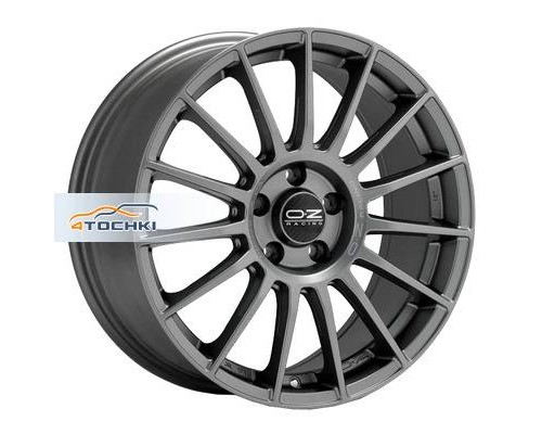 Диски OZ 9,5x19/5x112 ET21 D66,46 Superturismo LM Matt Graphite + Silver Lettering