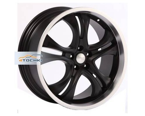 Диски Скад 7,5x18/5x114,3 ET35 D60,1 Versailles Антрацит-алмаз