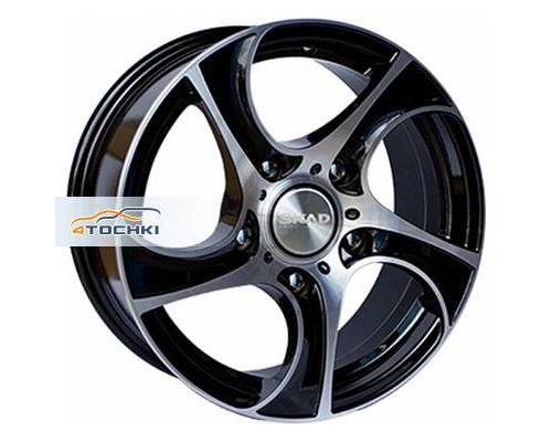 Диски Скад 7x16/5x139,7 ET40 D98,5 Вихрь Алмаз бархат