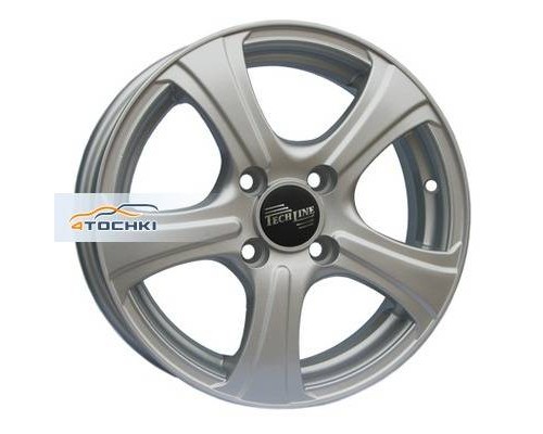 Диски Tech Line 5x14/4x98 ET35 D58,6 405 Silver