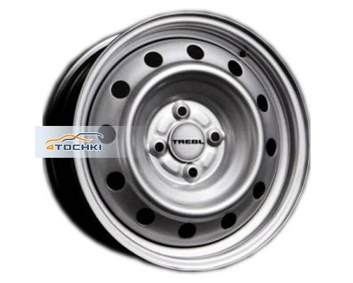 Диски Trebl 5x13/4x100 ET45 D56,6 52A45A Silver