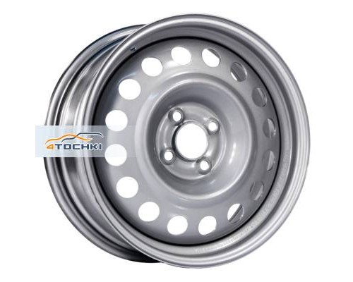 Диски Trebl 5,5x15/4x100 ET51 D54,1 7405T Silver