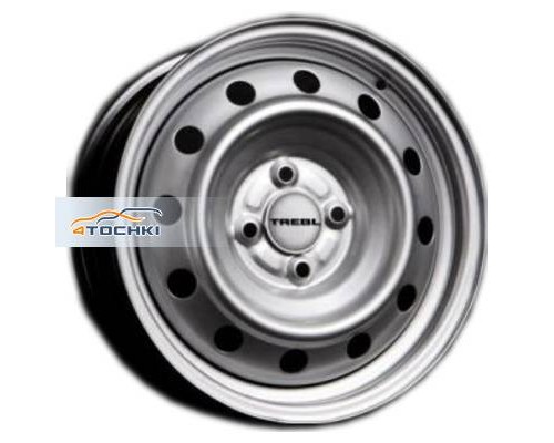 Диски Trebl 6x15/4x100 ET43 D56,6 7915T Silver