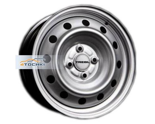 Диски Trebl 6x15/4x114,3 ET44 D56,6 7985 Silver